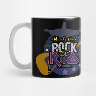 Rock in Rio - Music Festival in Rio de Janeiro Brazil Mug